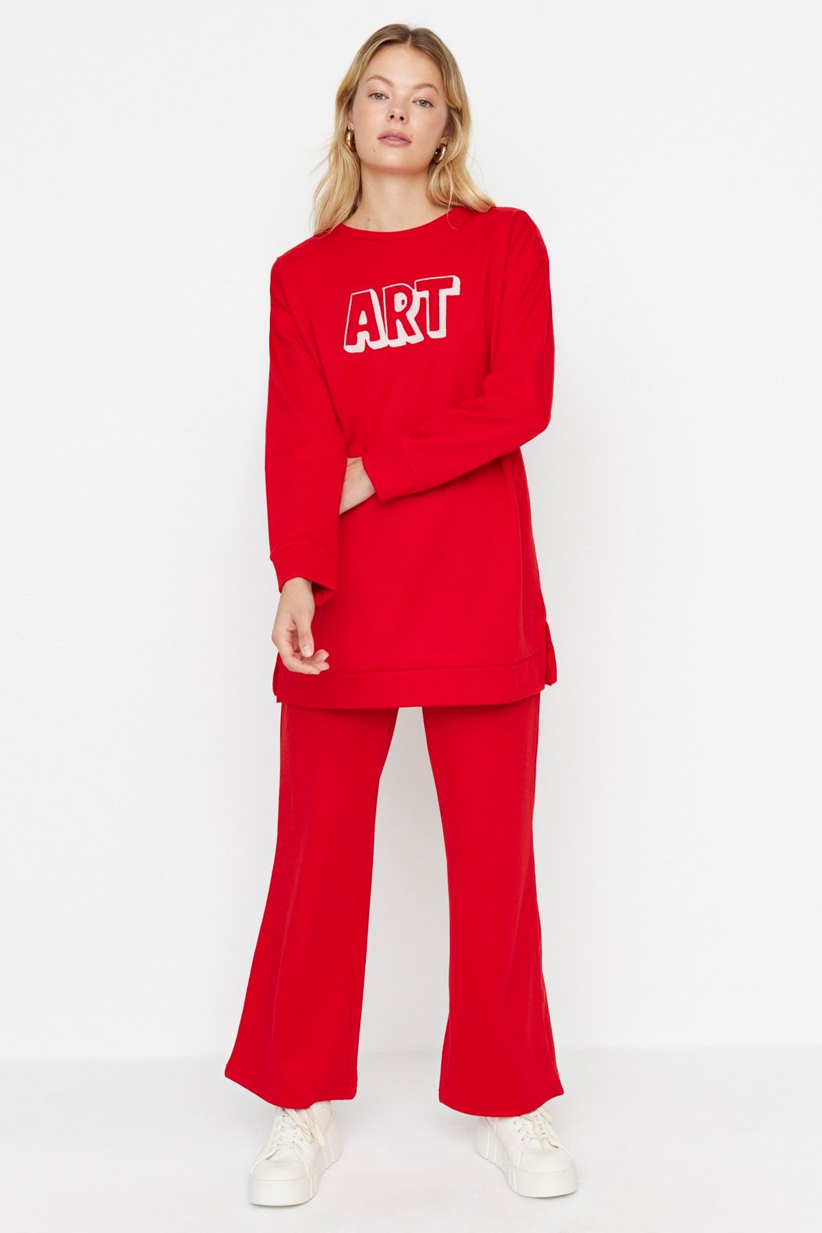 Knitted sales tracksuit zara
