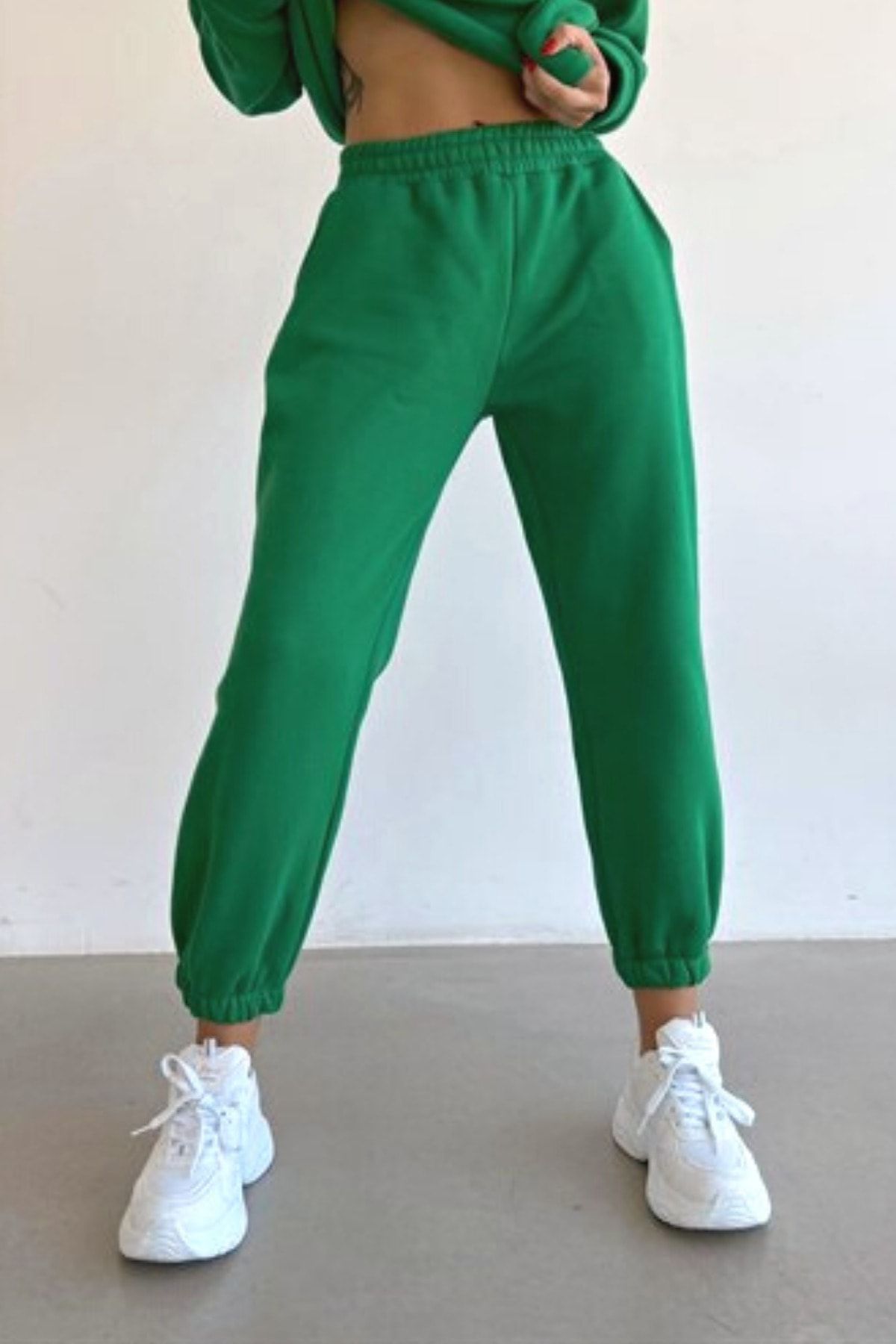 trendalisse Sweatpants Green Joggers Trendyol