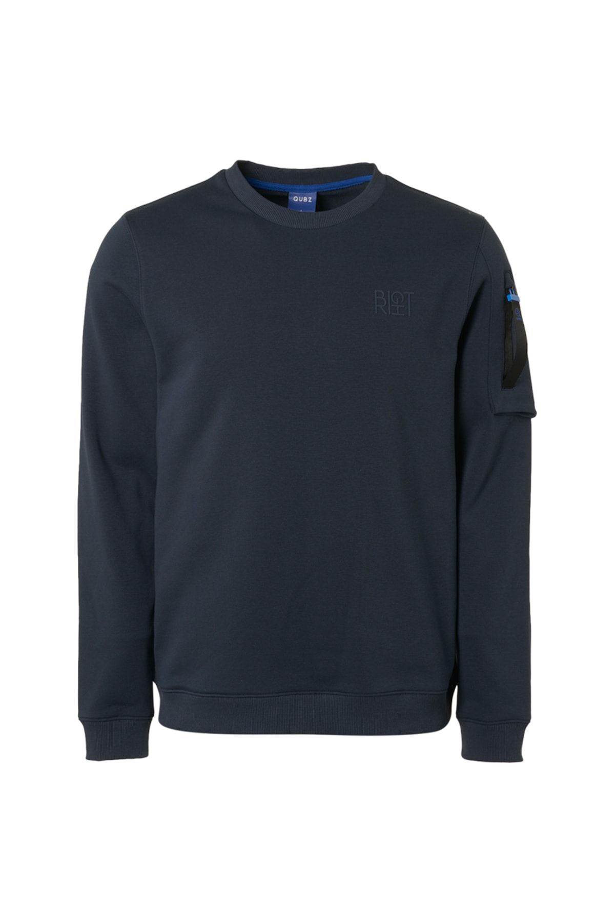 Qubz Pullover Dunkelblau Regular Fit Fast ausverkauft
