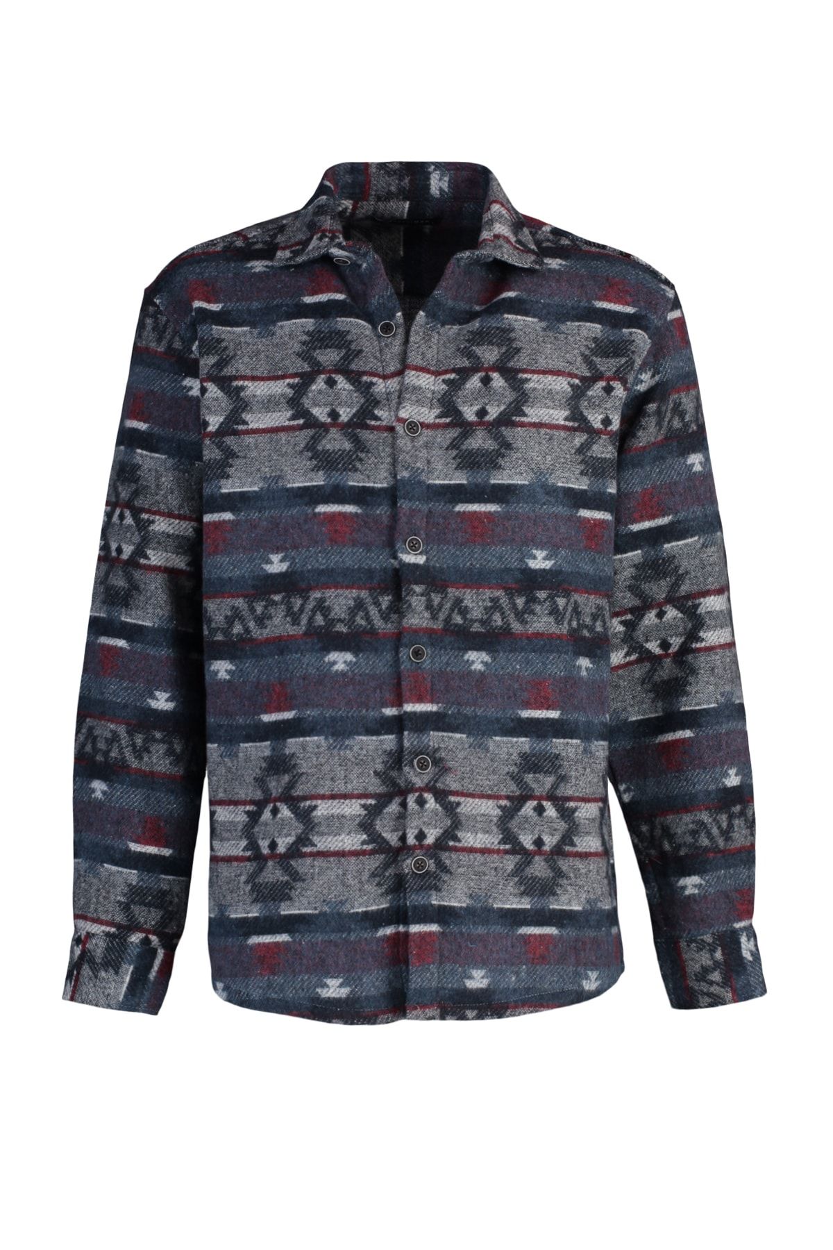 Trendyol Collection Hemd Mehrfarbig Regular Fit