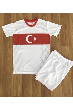 Türkiye Beyaz Milli Forma Çocuk Takım ÇTBTRKF011