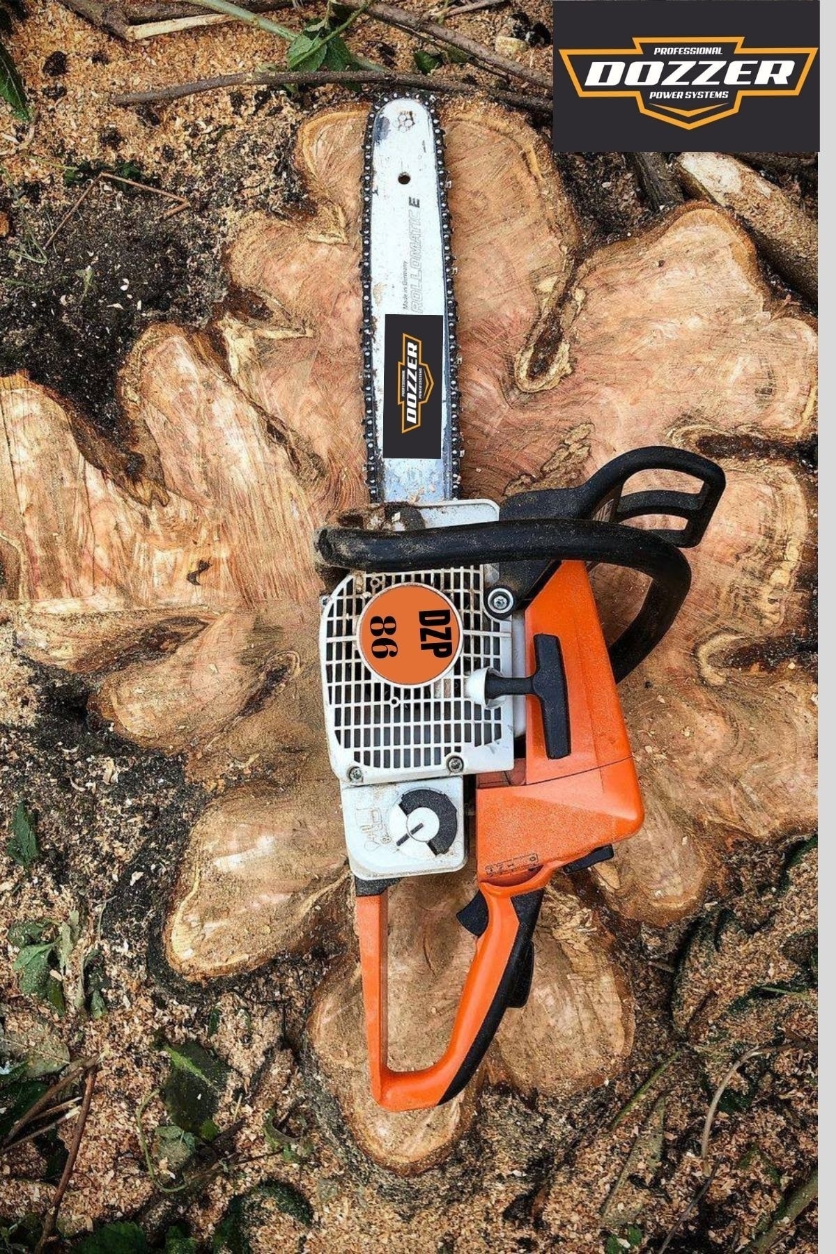 DOZZER Alman Dzp-86 Çift Egzozlu 2.1 Hp 52 Cc Magnezyum Karter