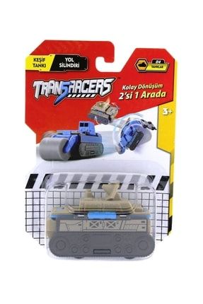 Transracers Dönüşen Araçlar Tanklar Keşif Tankı / Yol Silindiri BABAGENEL11830