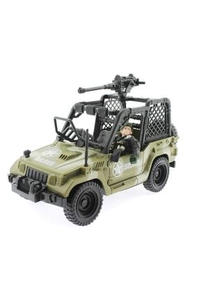Combat Force Figür Ve Askeri Jeep 4326134