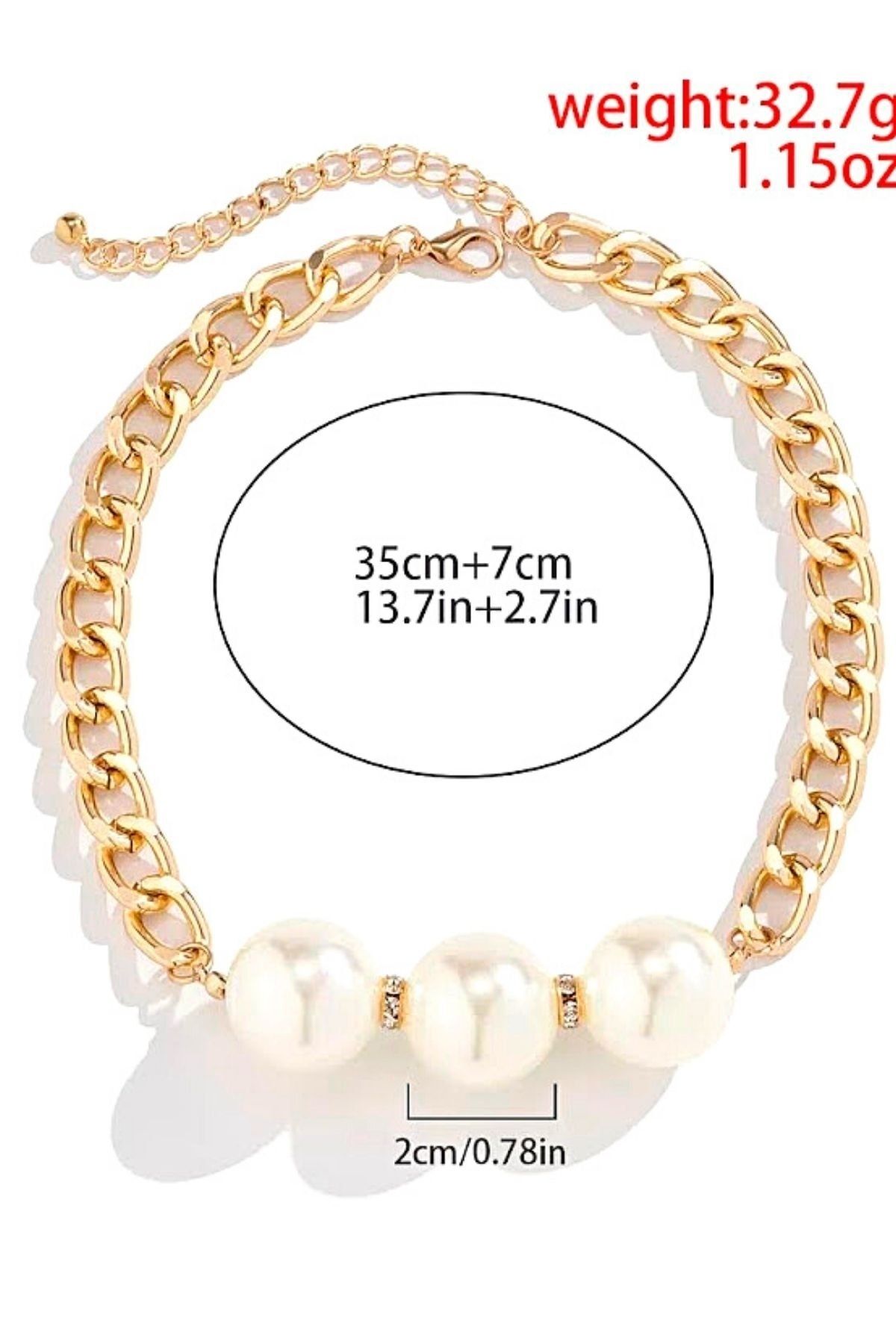 Pearl chain top for jewellery making