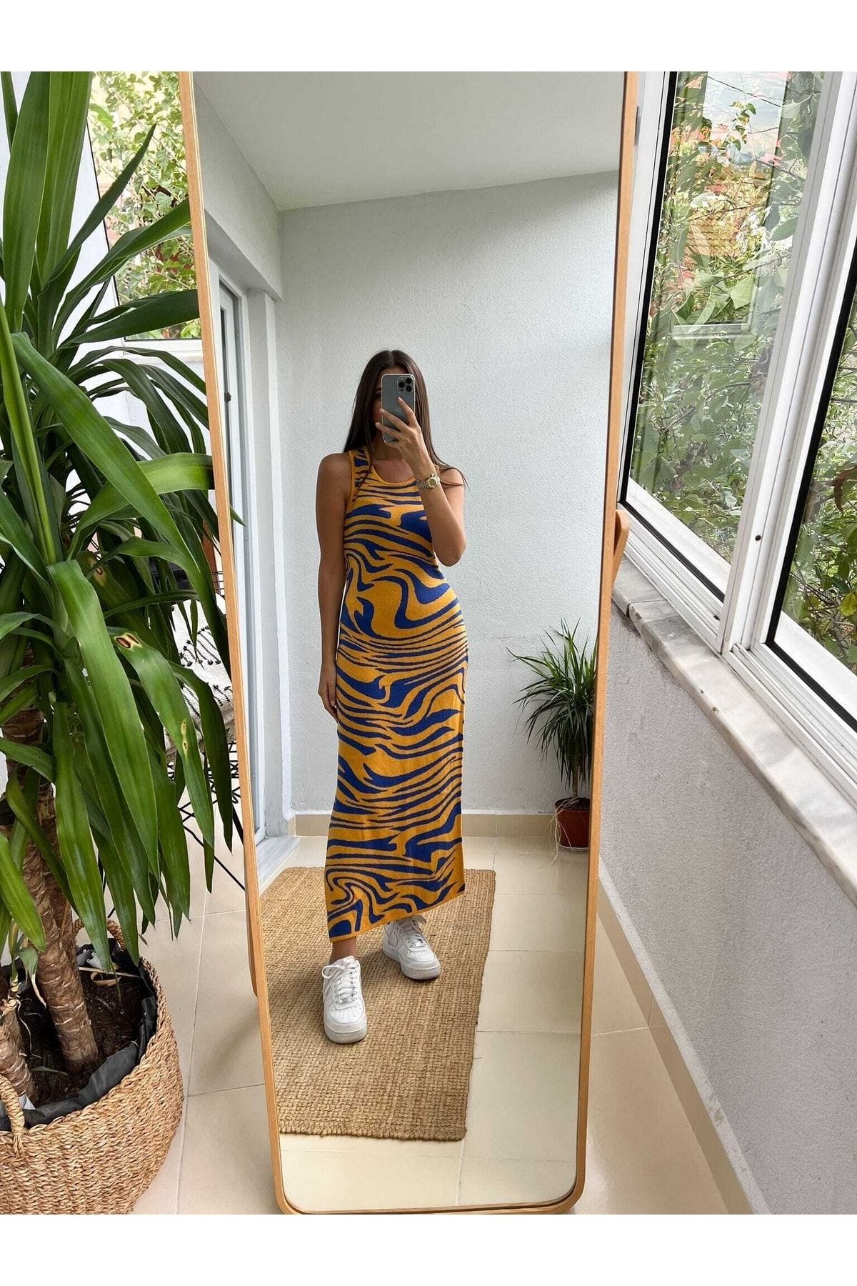 Topshop tiger best sale satin slip dress
