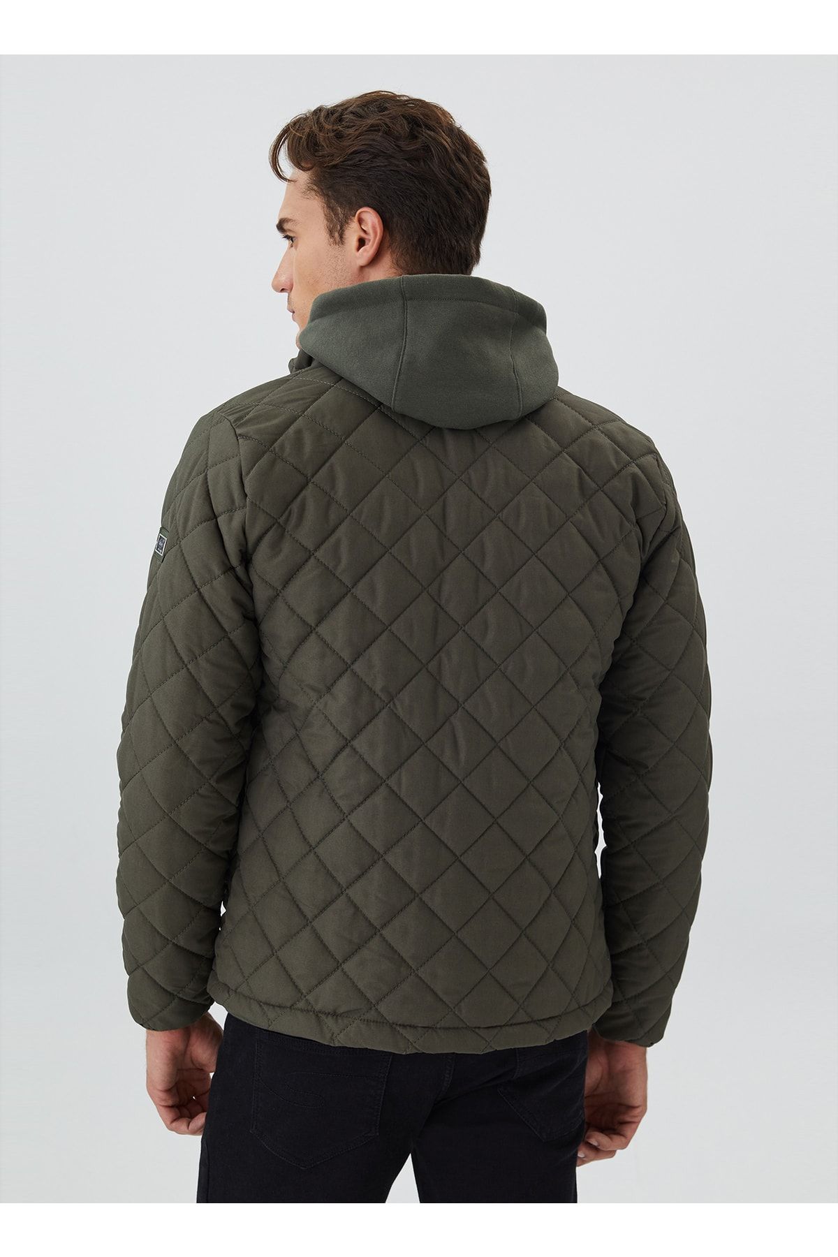 Lee Cooper Winter Jacket Khaki Trendyol