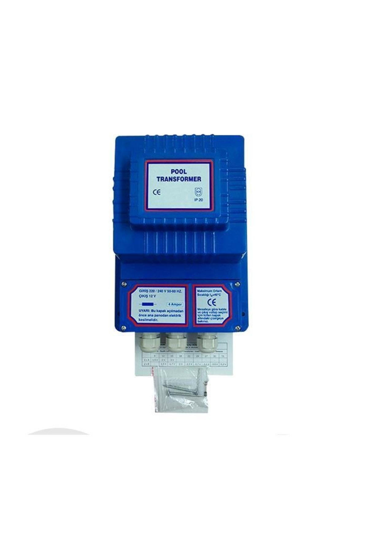 100 W 12 V Çıkışlı 220 V Girişli Trafo