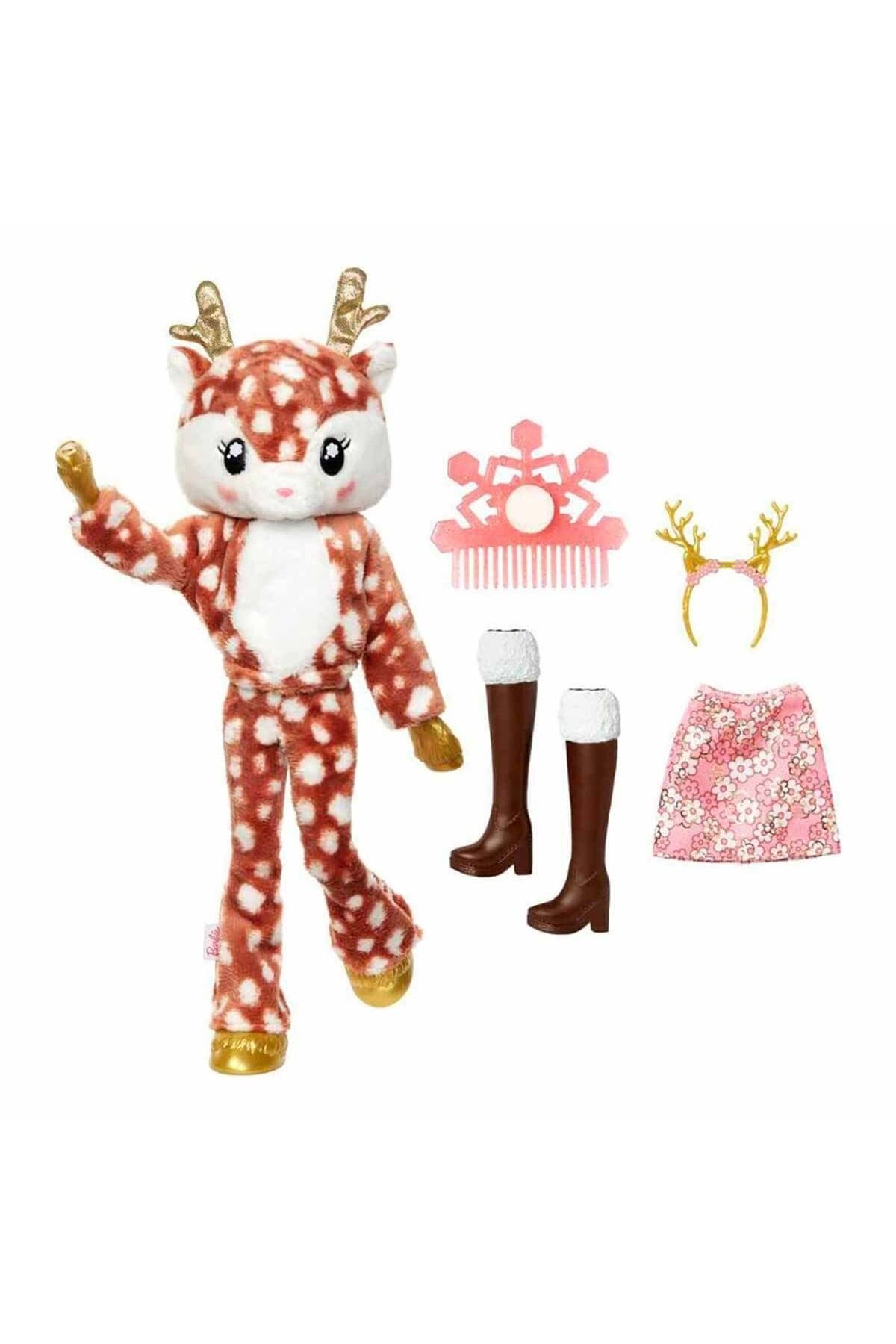 Barbie Cutie Reveal Snowflake Sparkle Dolls Hjm12 Deer Trendyol