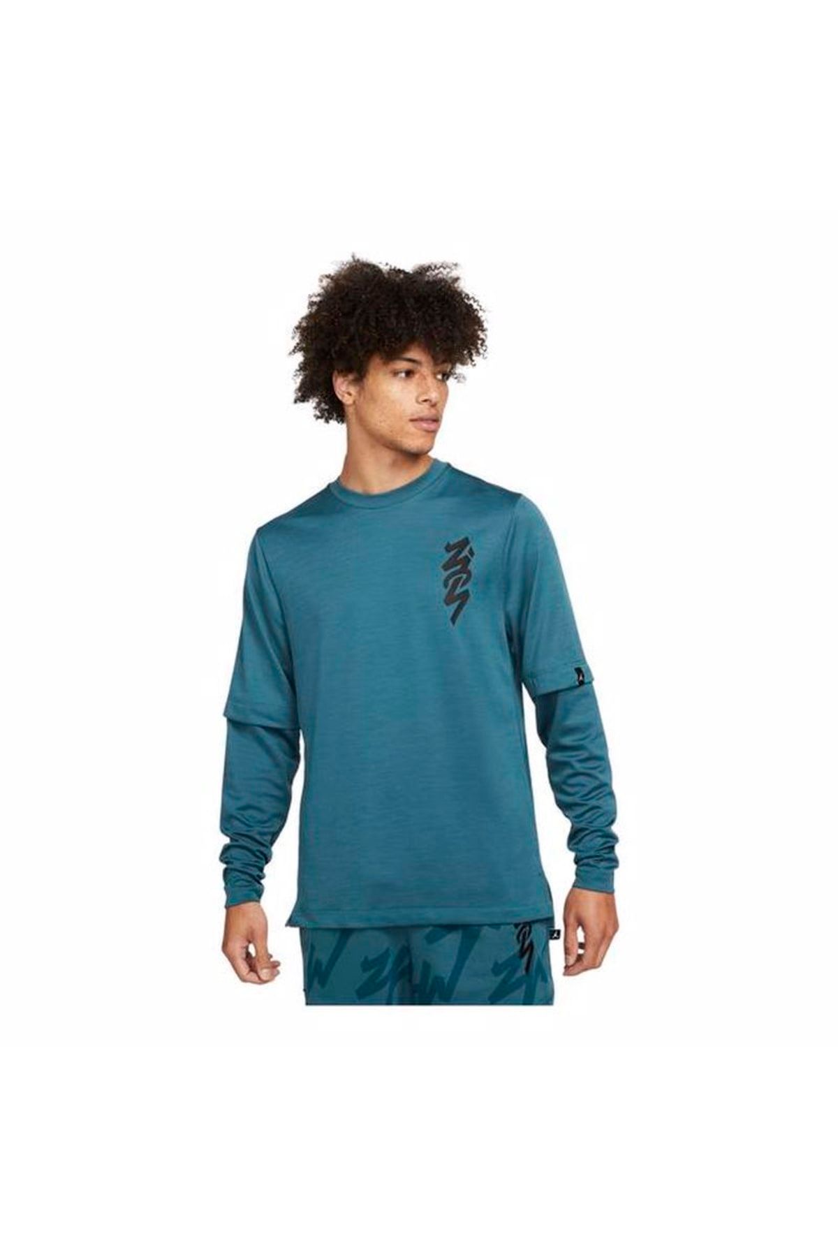 Teal green top nike shirt