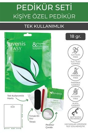 Hijyenik Tek Kullanımlık Allantoin Ve E Vitamin Yağlı Kişiye Özel Tırnak Pedikür Seti kurupedikürseti