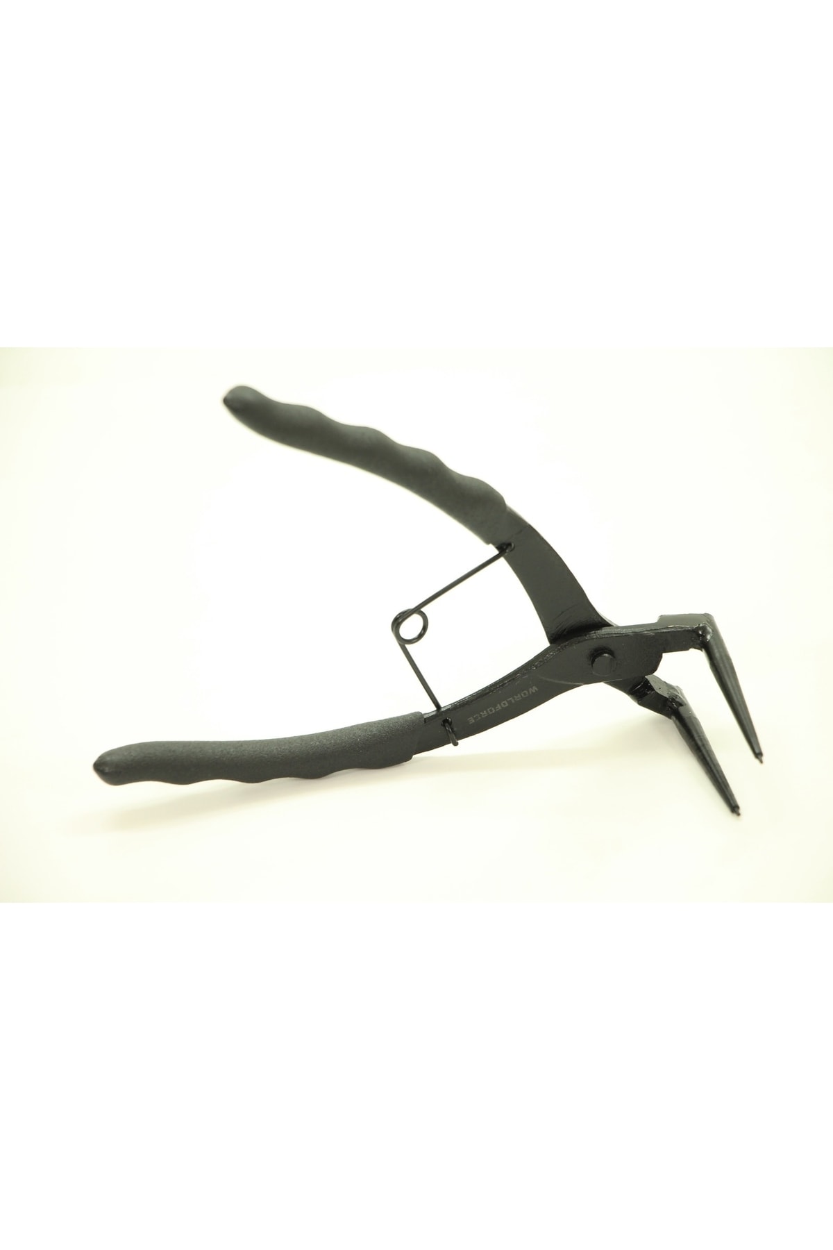 Worldforce 180mm Özel Segman Pensesi 90° Eğimli Çene Uzunluğu-53mm Uç Çapı-1mm Profesyonel
