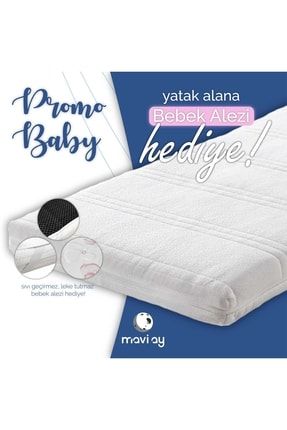 Promo Baby Yatak - 60x120 Cm Bebek Alezi Hediyeli BYT2019001