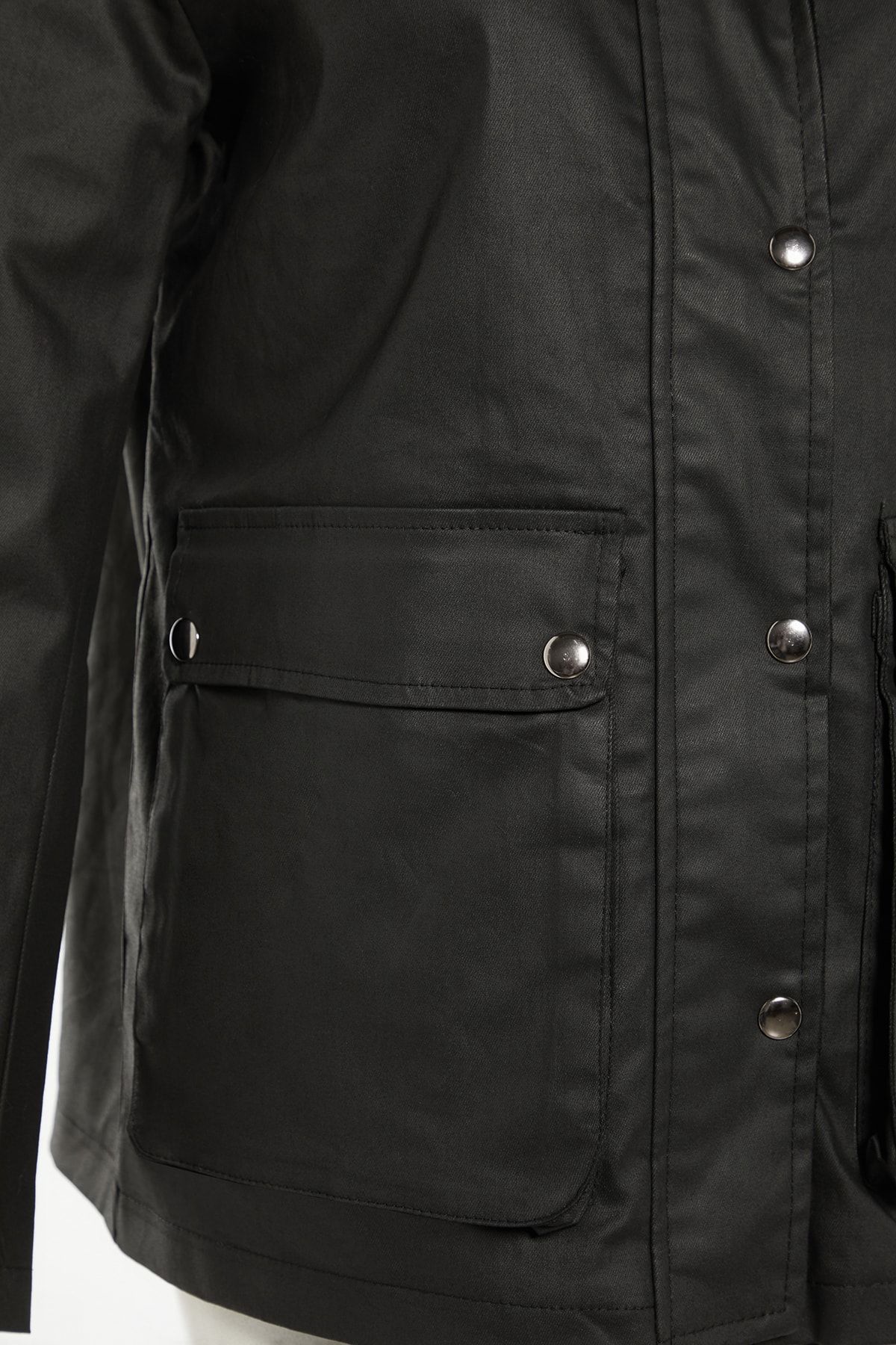 Trendyol Collection Winter Jacket Black Basic Trendyol