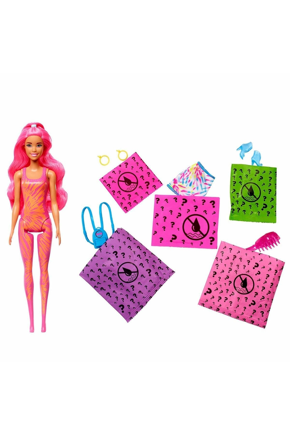 梔子 ✸【énoi】Barbie Flash 10個セット(限定BOX) Barbie Gökkuşağı Işıklı Denizkızı, 3-7 Yaş Arası İçin DHC40