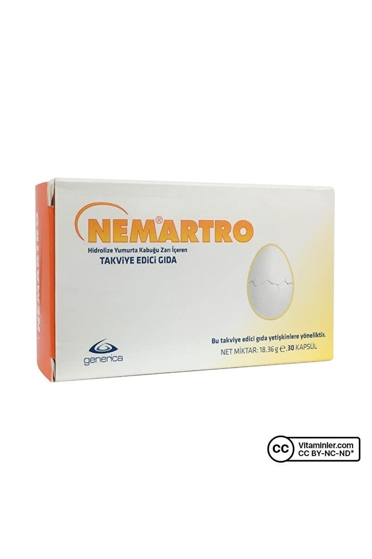 Generica Nemartro Polimer 500 Mg 30 Kapsül - Aromasız