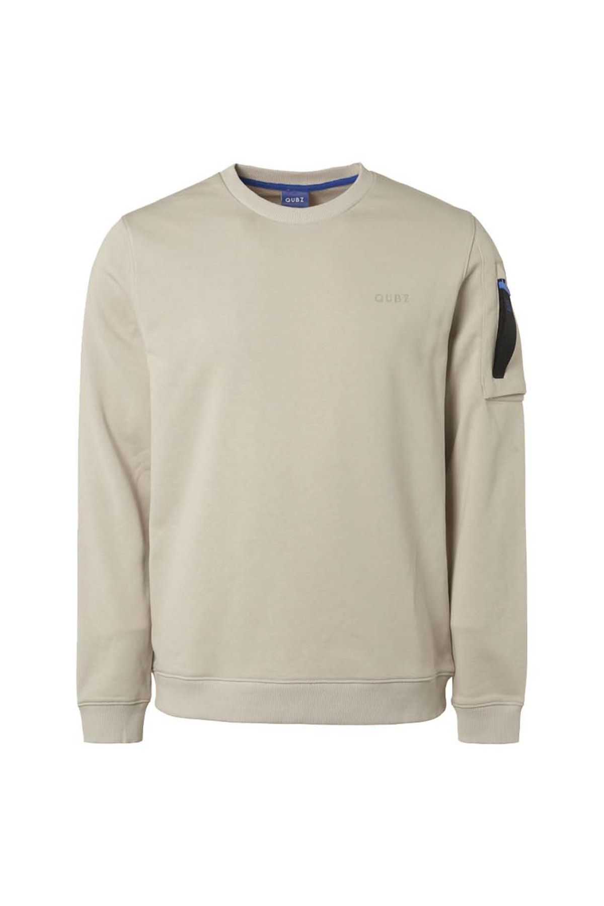 Qubz Pullover Beige Regular Fit Fast ausverkauft