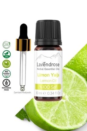 Limon Yağı %100 Saf- Difüzör Için Aromaterapi Yağı 10 Ml- Citrus Limonum - Lemon Oil LR113