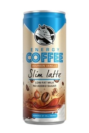 Energy Slim Latte Kutu 24x250 ml hellslimla
