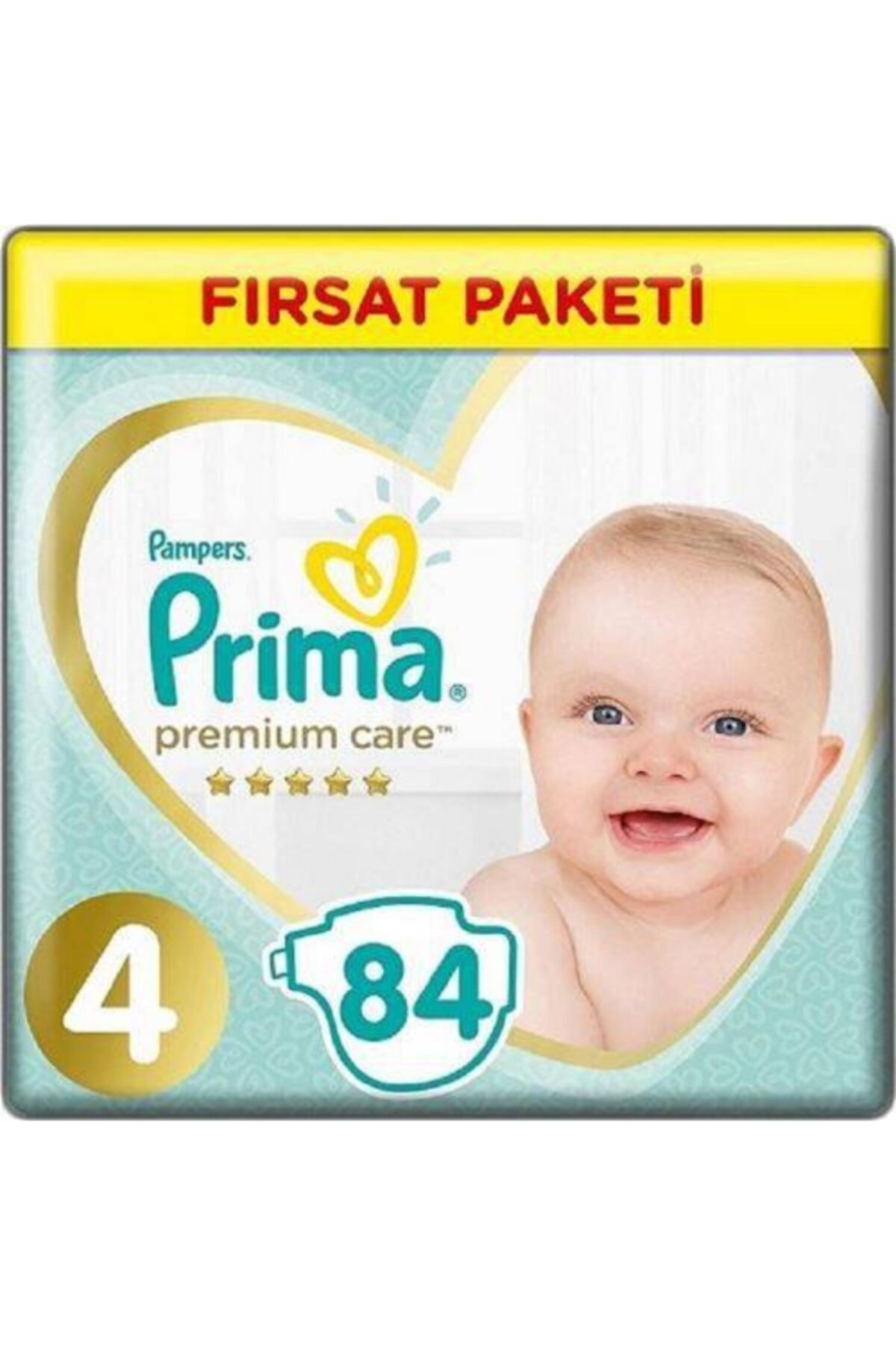 Prima Premium Fırsat Paketi Maxi 4 Beden 84'lü Bebek Bezi