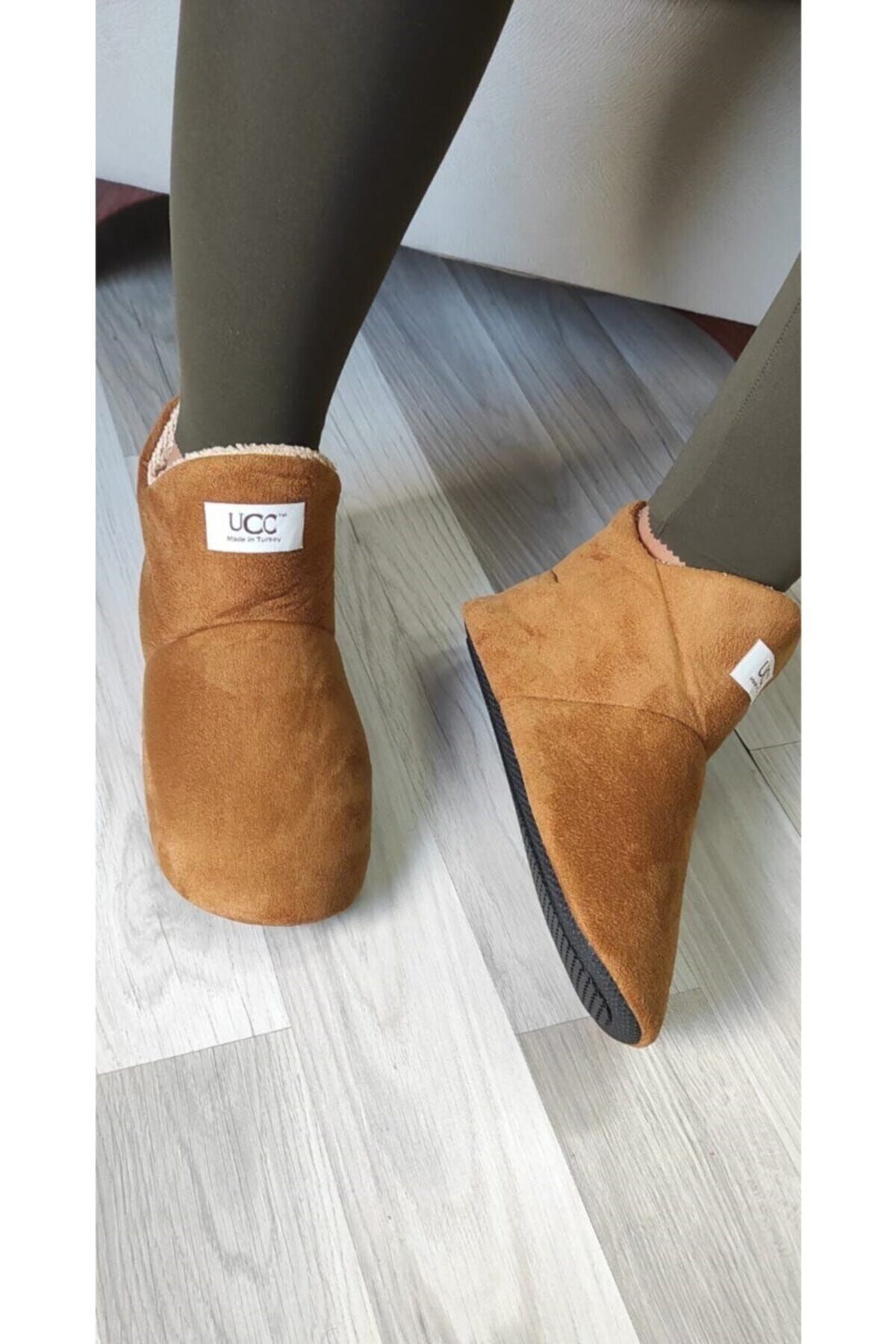 UCC Women s Brown Non Slip Home Shoes