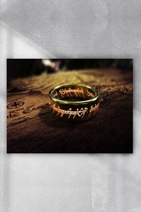 Postermanya The Lord Of The Rings Yuzuklerin Efendisi Yuzuk Kardesligi Film Afisi Trendyol