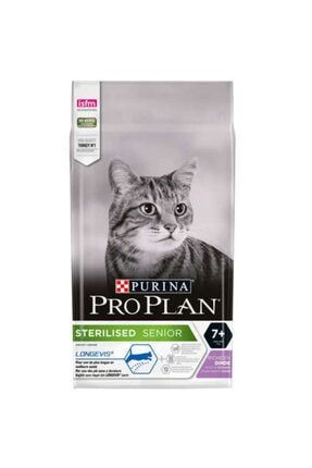 Pro Plan Senior 7+ Kısırlaştırılmış Hindili Yaşlı Kedi Maması 3 Kg PROP0071