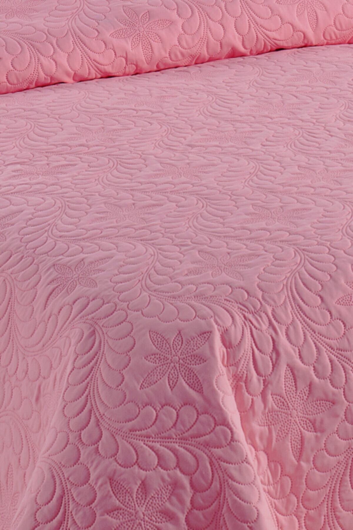 YATAK ÖRTÜM Örtüm Ivy Rose Çift Kişilik Microfiber Kapitone Yatak Örtüsü