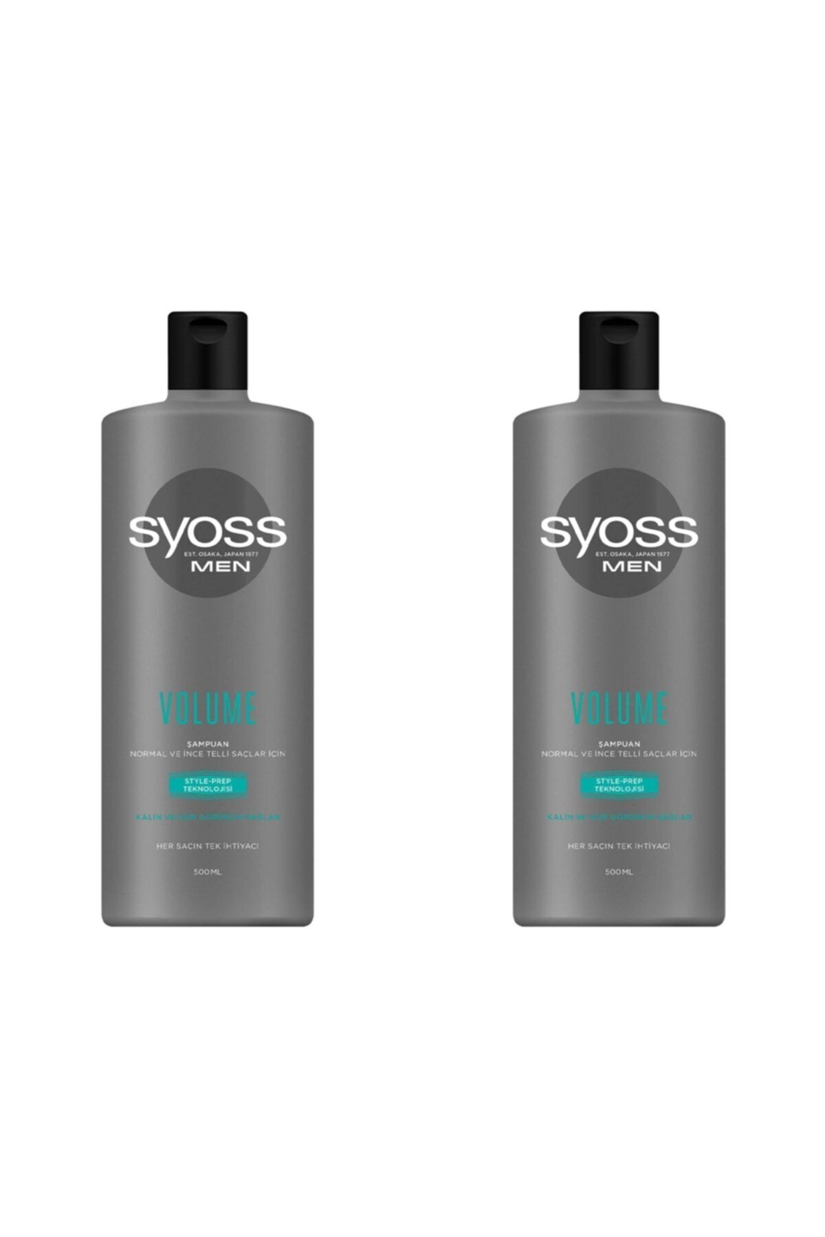 Syoss-500 Ml Men's Volume Shampoo - Pack of 2 1