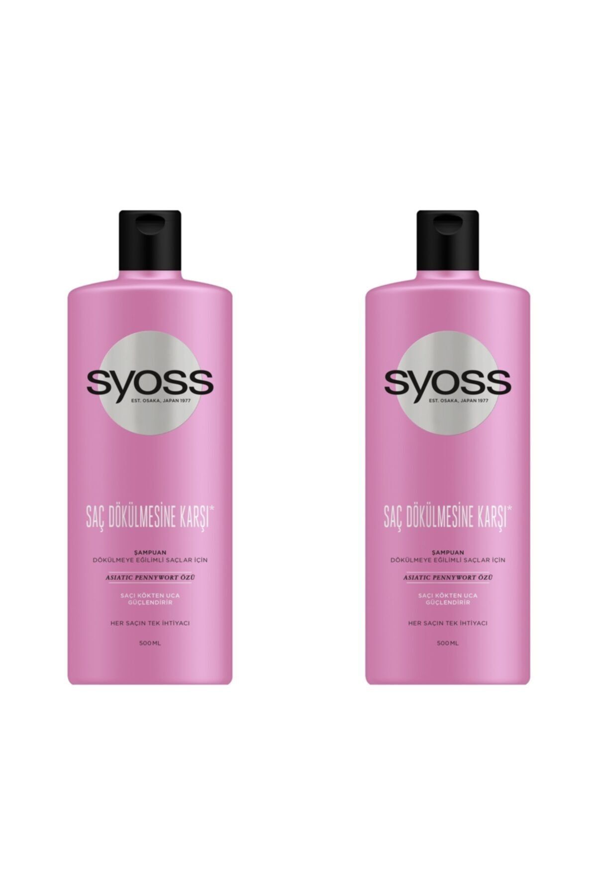 Syoss-500 ml 2Er-Pack - Anti-Haarausfall-Shampoo 1