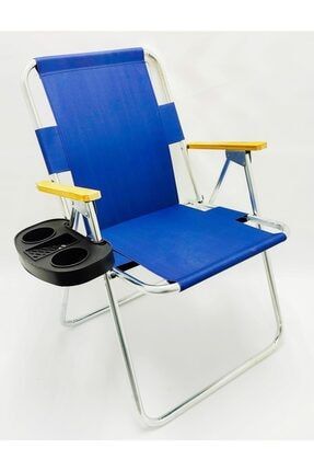 Katlanır Kolçaklı Kamp Sandalyesi (Indoor & Outdoor) - Lcv PLJ-L-A2