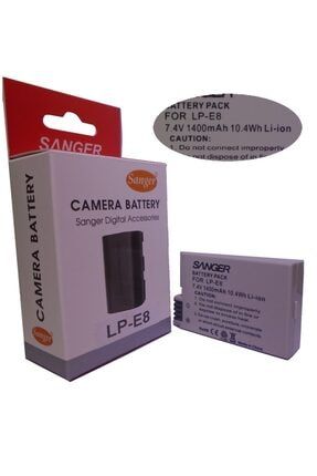 Canon Eos, 550d Fotoğraf Makinesi Için, Lp-e8, Lion Batarya 6971009006345