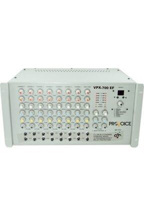 Vpx-700 Ef 8 Kanal 2x350 Watt Efektli Anfili Mikser VPX-700 EF