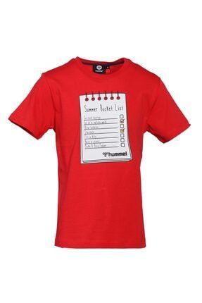 HMLBUCKET T-SHIRT Kırmızı Erkek Çocuk T-Shirt 101086293 911297-3331