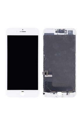Apple iPhone 8 Plus Uyumlu AA Kalite Lcd+Dokunmatik+Çıtalı - Beyaz PR-6958