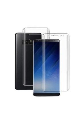 Samsung Galaxy N950 Note 8 Uyumlu Ön ve Arka Koruma 360 Full Kaplama NULL-5186