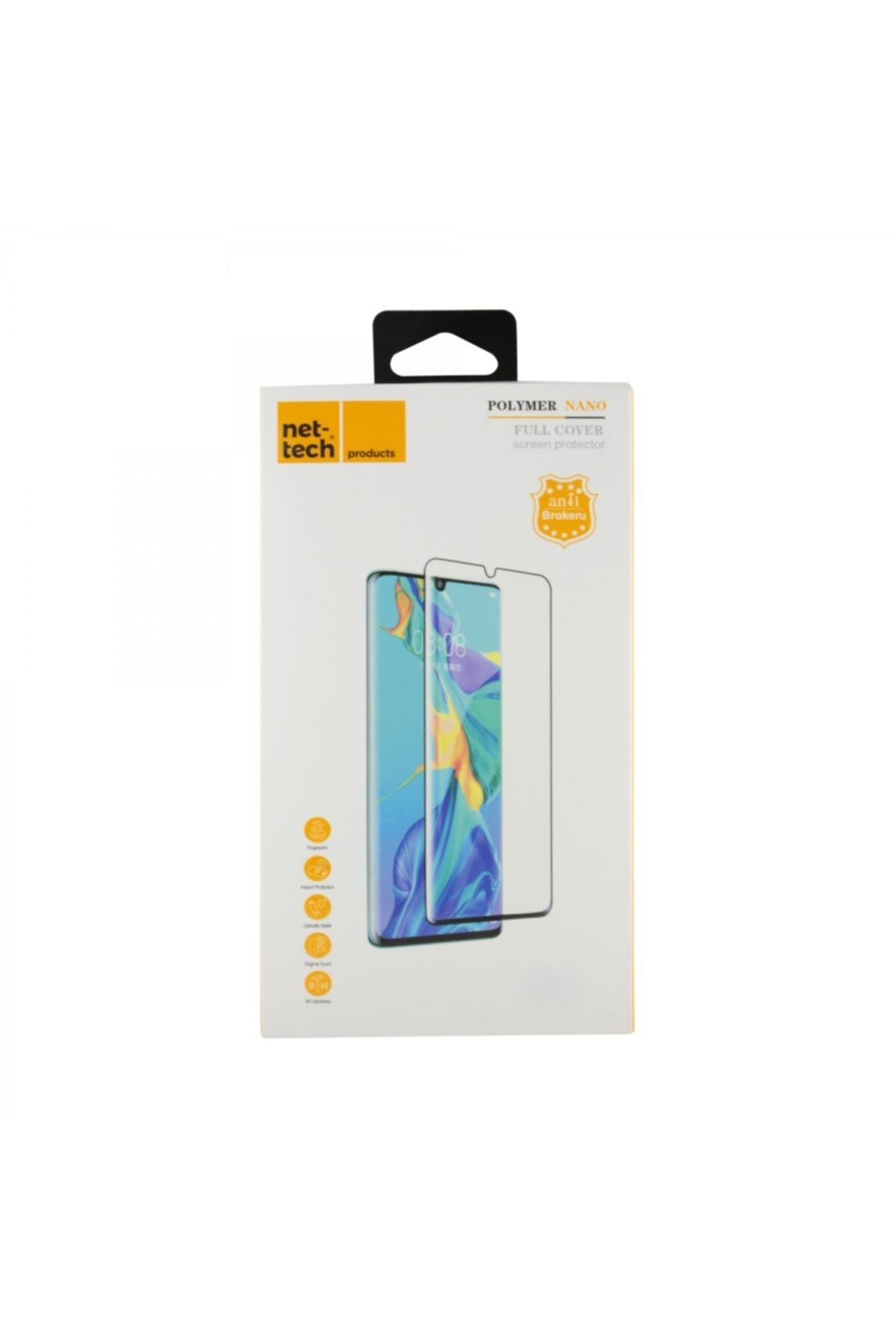 Samsung Galaxy S10 Plus Uyumlu Ön Koruma Nano Ekran Koruyucu - Siyah 2