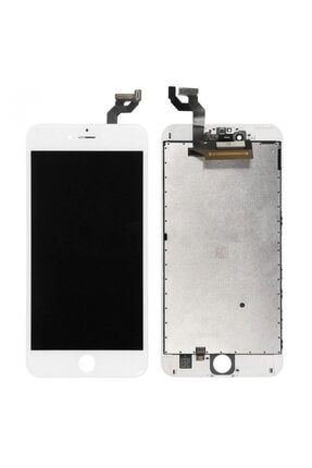 Apple iPhone 6S Plus Uyumlu AA Kalite Lcd+Dokunmatik+Çıtalı - Beyaz PR-7461