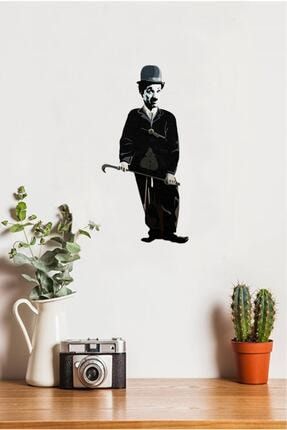 Charlie Chaplin Sallanır Sarkaçlı Duvar Saati SKT1009