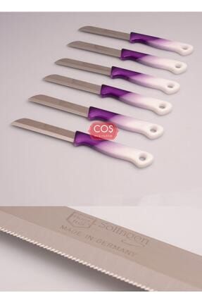 Meyve Ve Sebze Bıçağı Tırtıklı 6 Adet COS-099