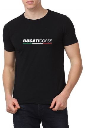 Erkek Siyah Ducati Tshirt ducati_005