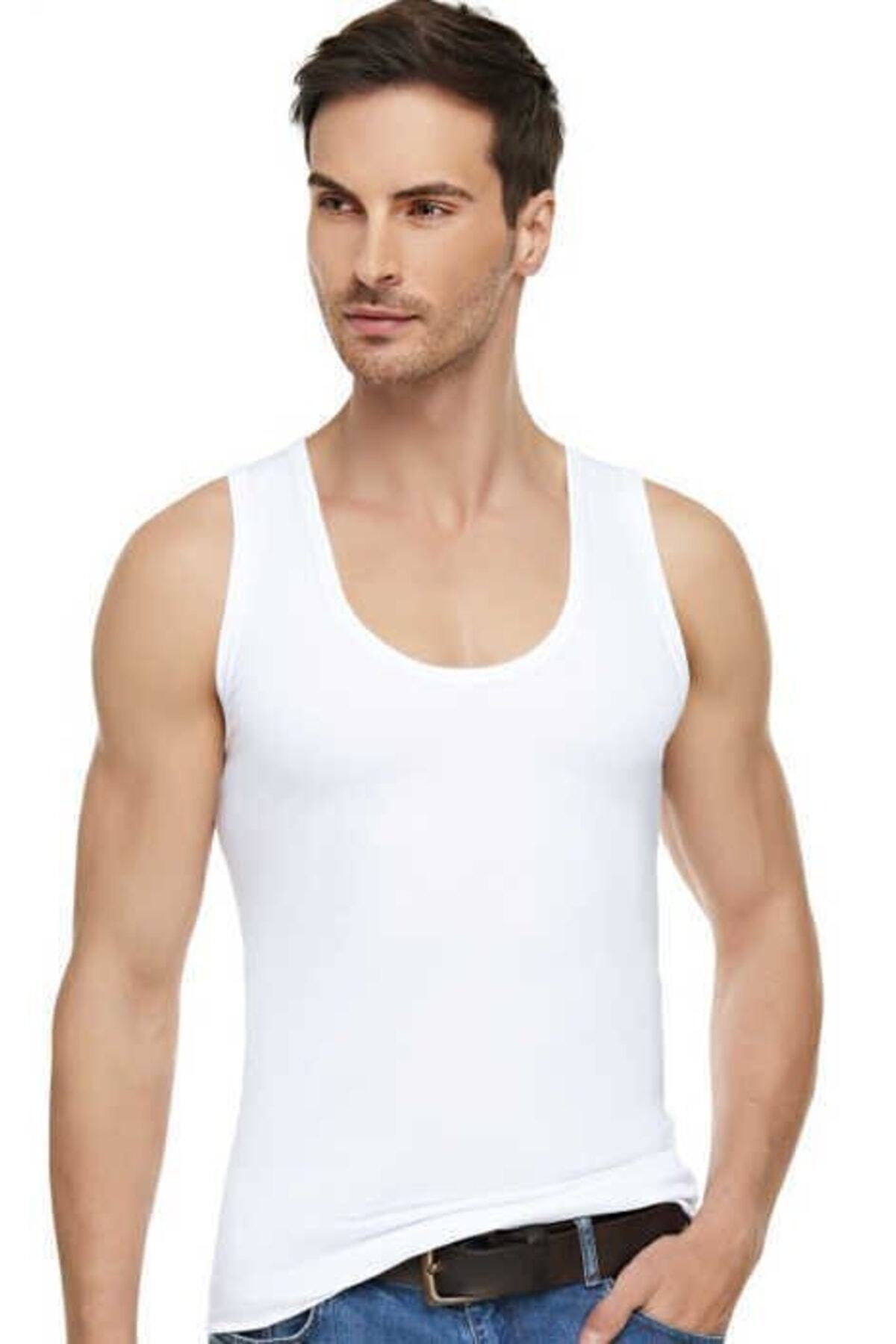 Tutku-Elite Men's Modal Elastane Undershirt 3 Pieces 1
