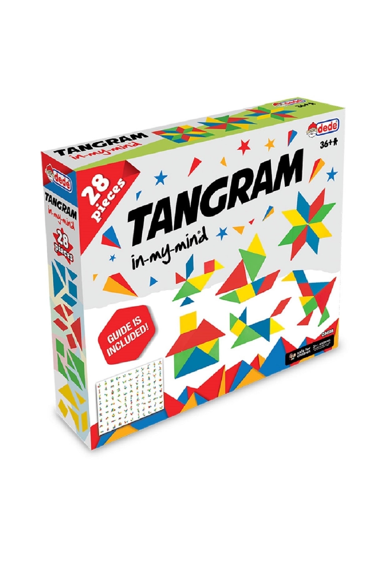 تنگرام آموزشی ۲۸ تکه، معمای ذهن‌برانگیز