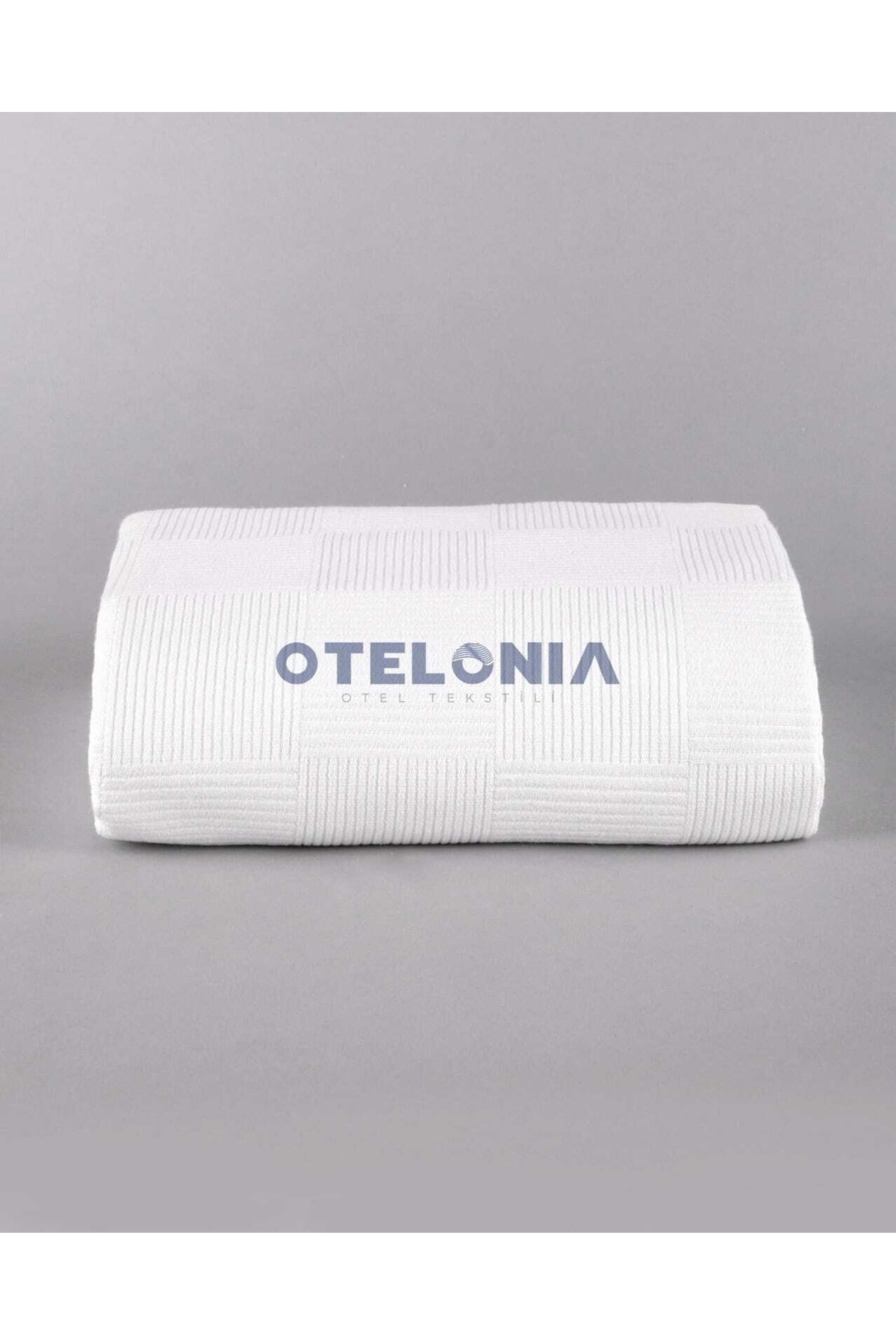 Otelonia Otel Serisi Büyük Dama Desen Otel Pikesi Tek Kişilik 160x230cm 4