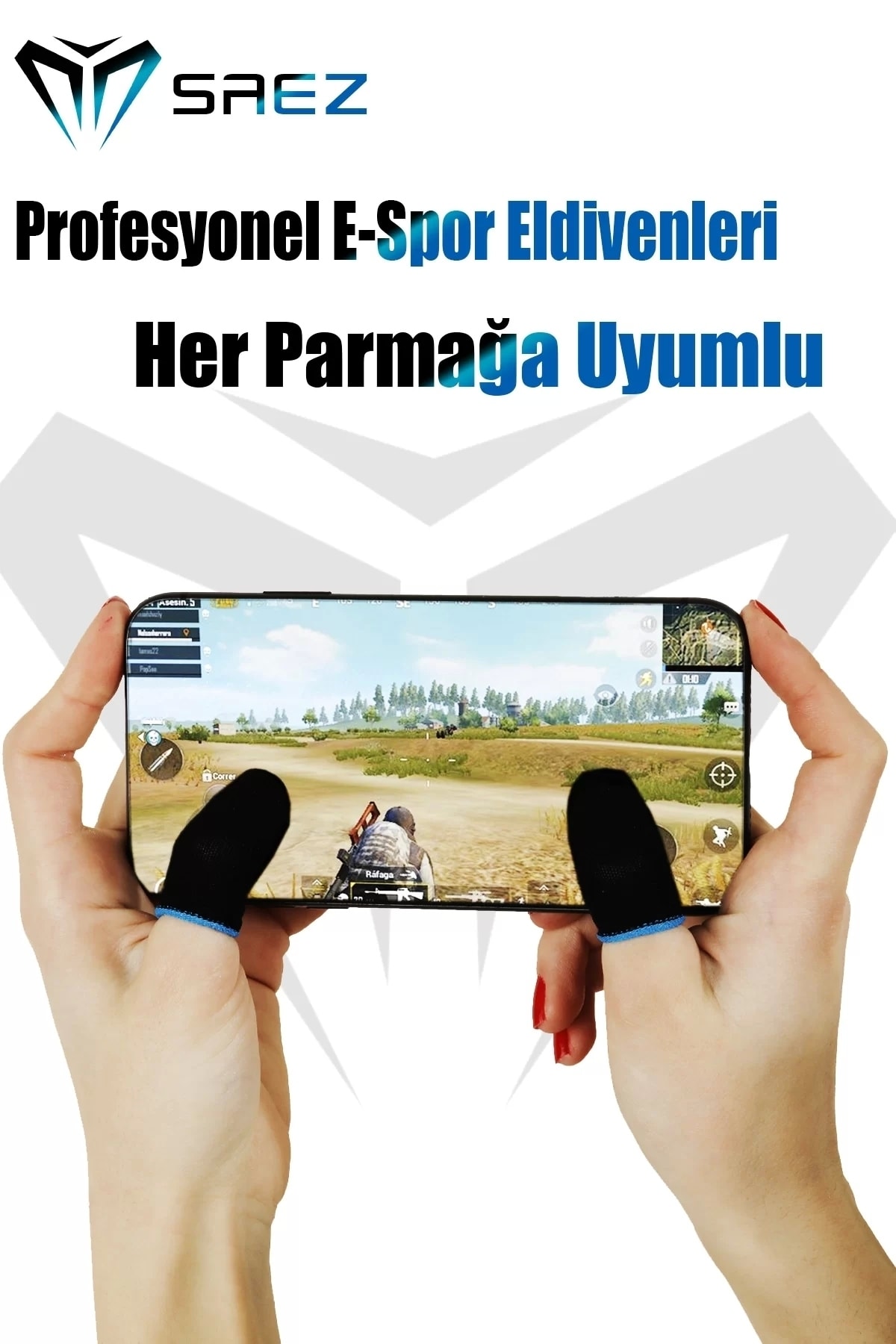 Yeni Nesil Mobile Oyun Pubg Parmak Eldiveni Hissiz Terlemeyi Önleyen Yapı 4