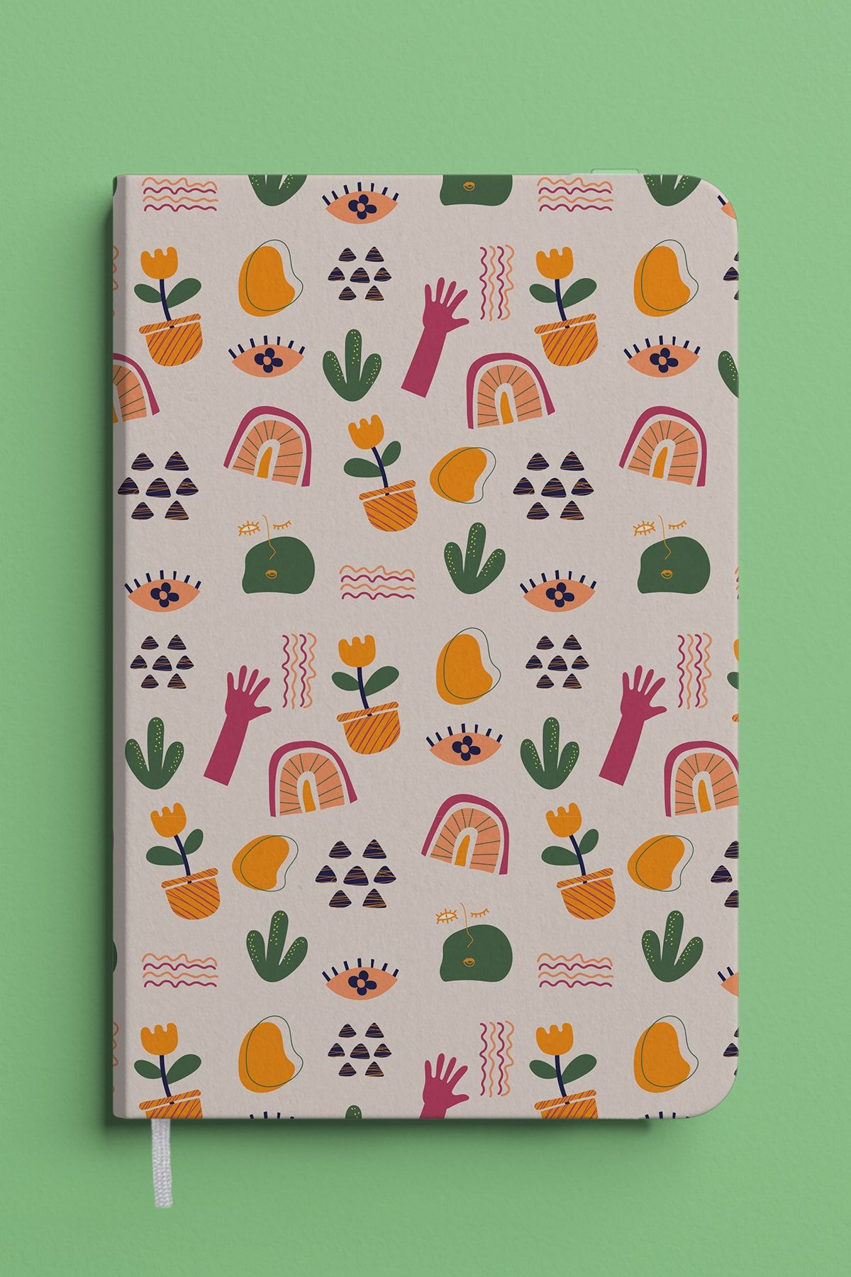 CoNotes-Hard Cover Thread Stitching Dotted Notebook/Dated Agenda - Bullet Journal 4