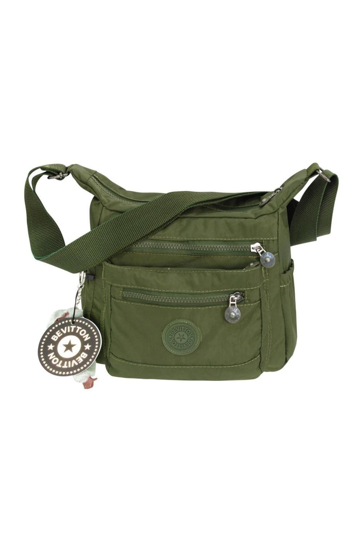 Bevitton Women s Green Parachute Fabric Shoulder Bag 3100