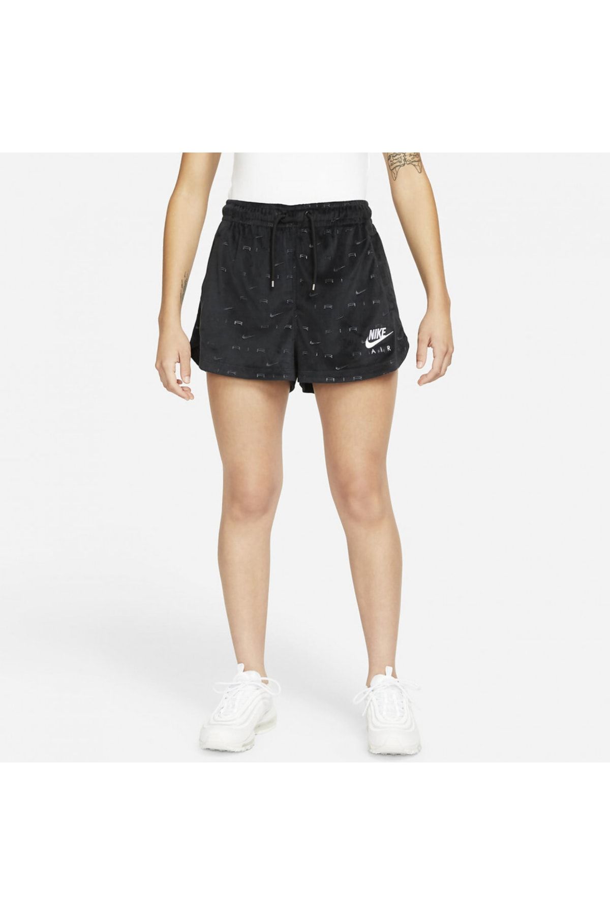 Nike Air Velvet Regular Waist Women s Shorts Trendyol