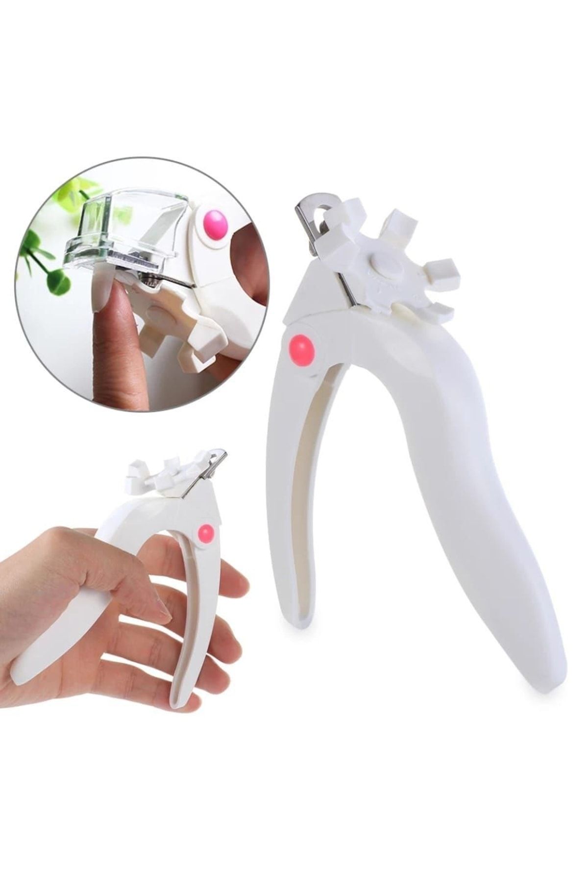 نوک حرفه ای قابل تنظیم قیچی - سفید ELLEA NAIL