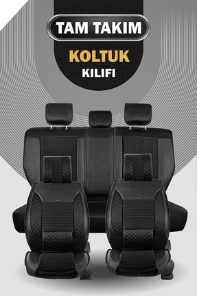 Renault Clio 5 Lüks Deri Oto Koltuk Kılıfı Ön/arka Set FKELTSYHP3001-170